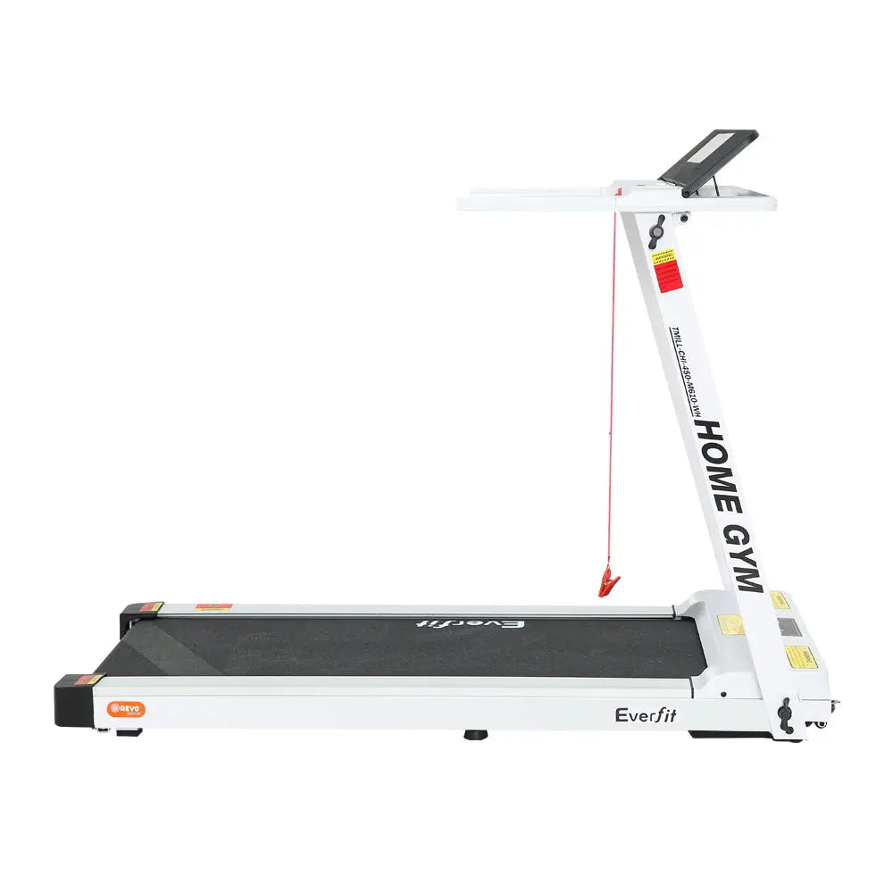 Everfit Treadmill Electric Fully Foldable Home Gym Exercise Fitness White Deals499