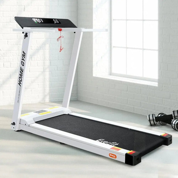 Everfit Treadmill Electric Fully Foldable Home Gym Exercise Fitness White Deals499