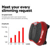 Everfit Vibration Machine Plate Platform Body Shaper Home Gym Fitness Maroon Deals499