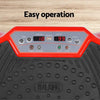Everfit Vibration Machine Plate Platform Body Shaper Home Gym Fitness Red Deals499