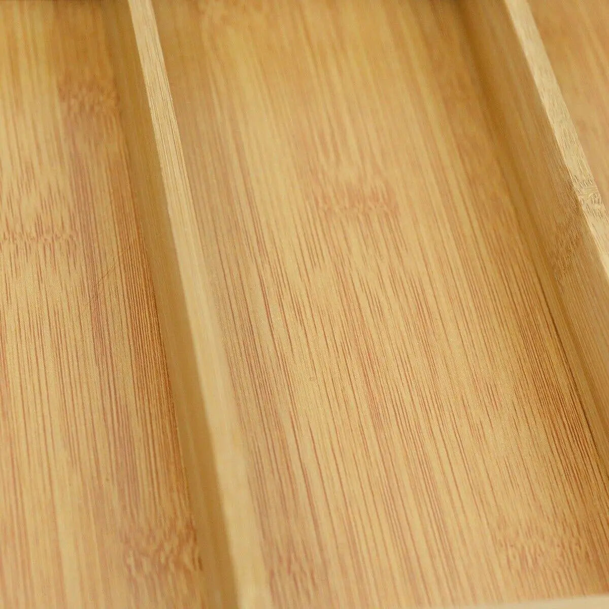 Expandable Bamboo Cutlery Tray Utensil Drawer Kitchen Organizer Insert Divider Deals499