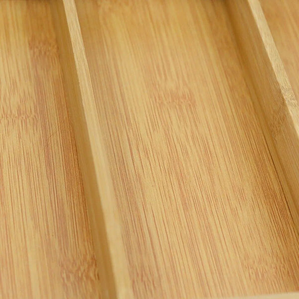 Expandable Bamboo Cutlery Tray Utensil Drawer Kitchen Organizer Insert Divider Deals499