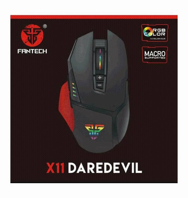 FANTECH X11 Daredevil 8D Macro Programmable Gaming Mouse Deals499