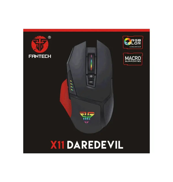 FANTECH X11 Daredevil 8D Macro Programmable Gaming Mouse Deals499
