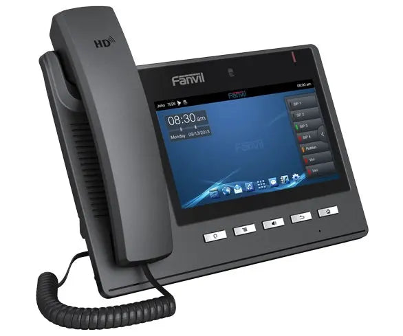 FANVIL C600 Android Video IP Phone - 7' Colour Screen, 6 Lines, 100 x DSS Buttons, Dual Gigabit NIC *** (T58V) FANVIL