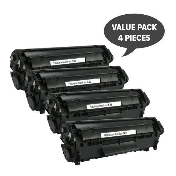 FX-9 Black Premium Generic Toner (Set of 4) CANON