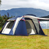 Family Camping Tent Tents Portable Outdoor Hiking Beach  4-6 Person Shade Shelter Deals499