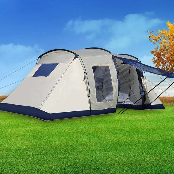 Family Camping Tent Tents Portable Outdoor Hiking Beach 6-8 Person Shade Shelter Deals499