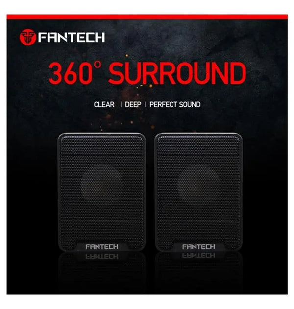 Fantech GS733 Desktop Mini Portable USB 2.0 Wired Multimedia Computer Speaker Deals499