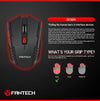 Fantech W4 Raigor Wireless Gaming Mouse Black Deals499