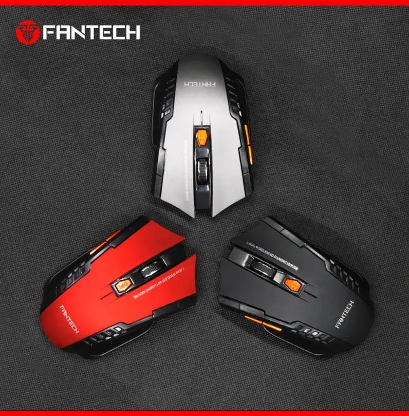 Fantech W4 Raigor Wireless Gaming Mouse Red Deals499