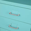 Filing Cabinet Storage Cabinets Steel Metal Home Office Organise 3 Drawer Blue Deals499