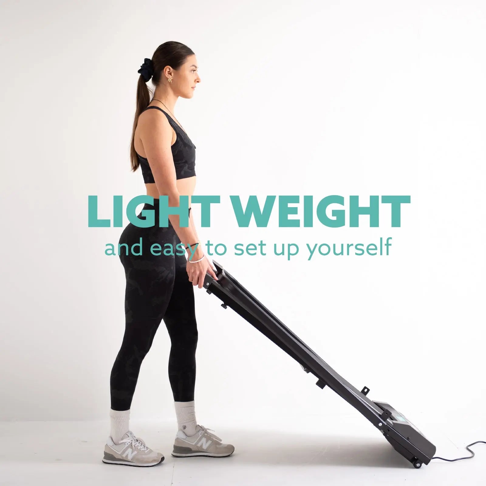 FitSmart FX2000 Electric Treadmill Walking Foldable Home Gym Exercise Black Deals499