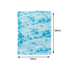 Floor Rug Shaggy Rugs Soft Large Carpet Area Tie-dyed Maldives 140x200cm Deals499