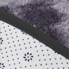 Floor Rug Shaggy Rugs Soft Large Carpet Area Tie-dyed Midnight City 160x230cm Deals499
