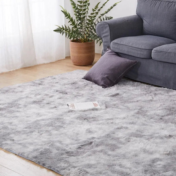 Floor Rug Shaggy Rugs Soft Large Carpet Area Tie-dyed Mystic 80x120cm Deals499