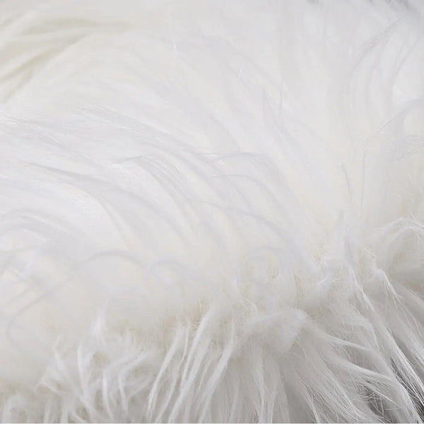 Floor Rugs Sheepskin Shaggy Rug Area Carpet Bedroom Living Room Mat 80X150 White Deals499