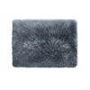 Floor Rugs Sheepskin Shaggy Rug Carpet Bedroom Living Room Mat 60X120 Dark Grey Deals499