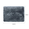 Floor Rugs Sheepskin Shaggy Rug Carpet Bedroom Living Room Mat 80X150 Dark Grey Deals499