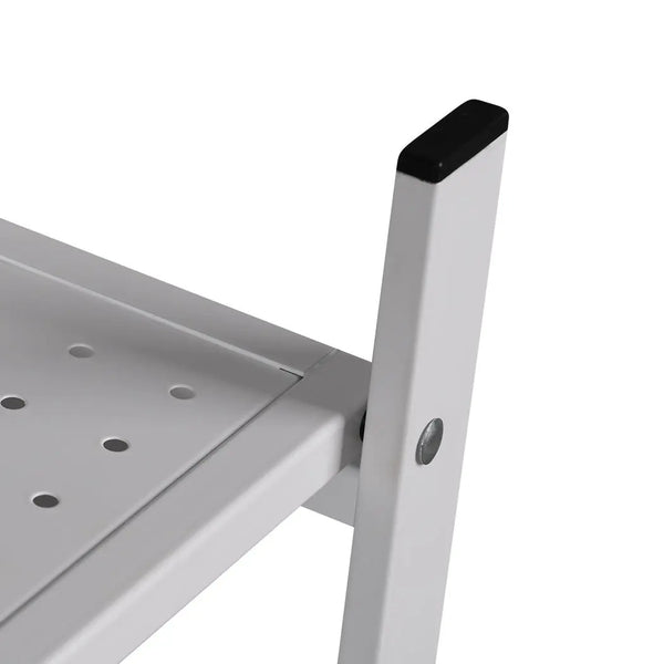 Foldable Storage Shelf Display Rack Bookshelf Bookcase Shelving Metal Organiser Deals499