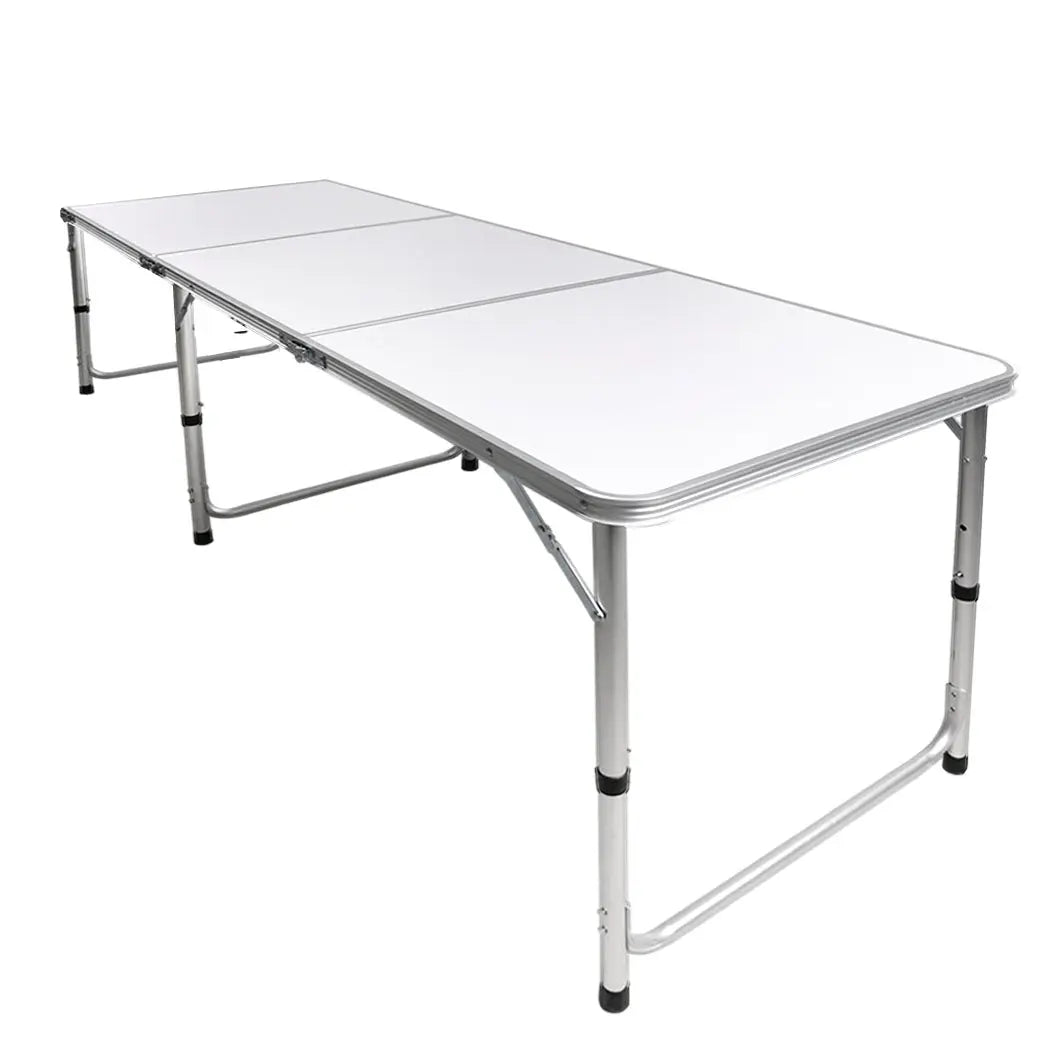 Folding Camping Table Aluminium Portable Picnic Outdoor Foldable Tables 180cm Deals499