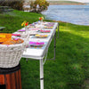 Folding Camping Table Aluminium Portable Picnic Outdoor Foldable Tables 180cm Deals499