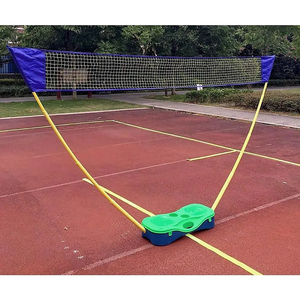 Folding Portable Badminton Combo Set Volleyball Net Outdoor Sports Deals499