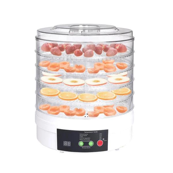 Food Dehydrators Fruit Vegetable Dryer Dehydrator Beef Jerky Preserve 5 Trays Deals499