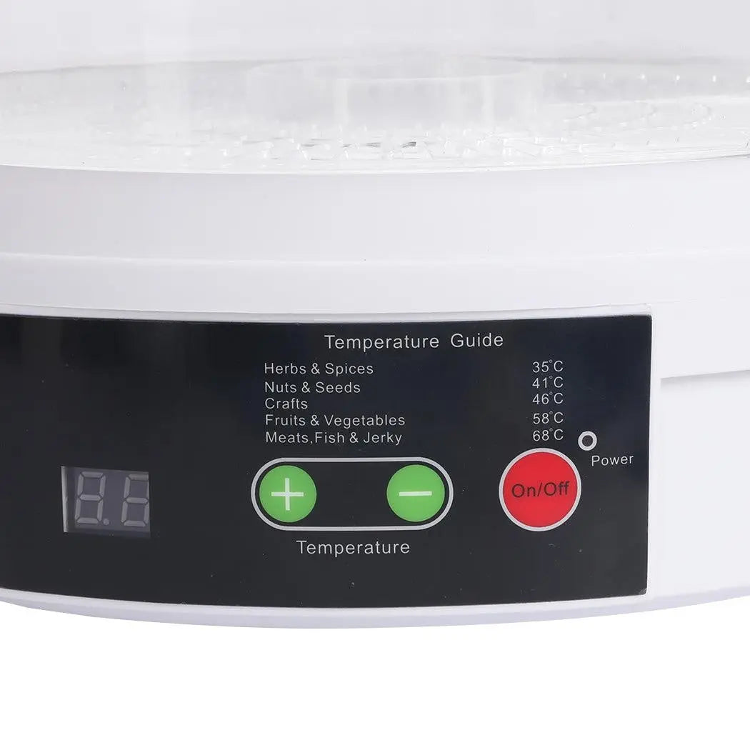 Food Dehydrators Fruit Vegetable Dryer Dehydrator Beef Jerky Preserve 5 Trays Deals499