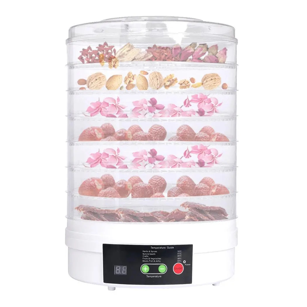 Food Dehydrators Fruit Vegetable Dryer Dehydrator Beef Jerky Preserve 7 Trays Deals499