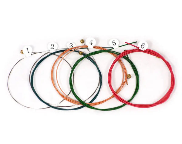 Freedom 10 Pack Coloured Acoustic Guitar Strings CA-60-L-10PK Deals499