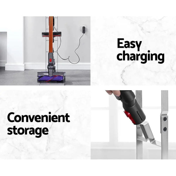 Freestanding Dyson Vacuum Stand Rack Holder Cordless Handheld Cleaner V6 7 8 V10 V11 Silver Deals499