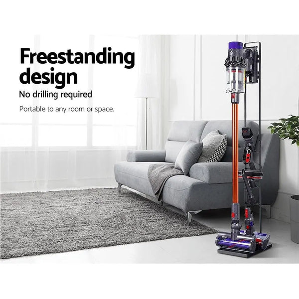 Freestanding Dyson Vacuum Stand Rack Holder Handheld Cleaner V6 7 8 V10 V11 Black Deals499
