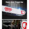 GIANTZ 62cc Commercial Petrol Chainsaw 20 Oregon Bar E-Start Chains Saw Tree Deals499