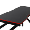 Gaming Chair Desk Computer Gear Set Racing Desk Office Laptop Chair Study Home K shaped Desk Silver Chair Deals499