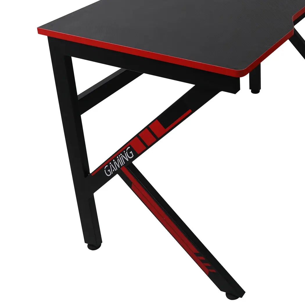 Gaming Chair Desk Computer Gear Set Racing Desk Office Laptop Chair Study Home K shaped Desk Silver Chair Deals499