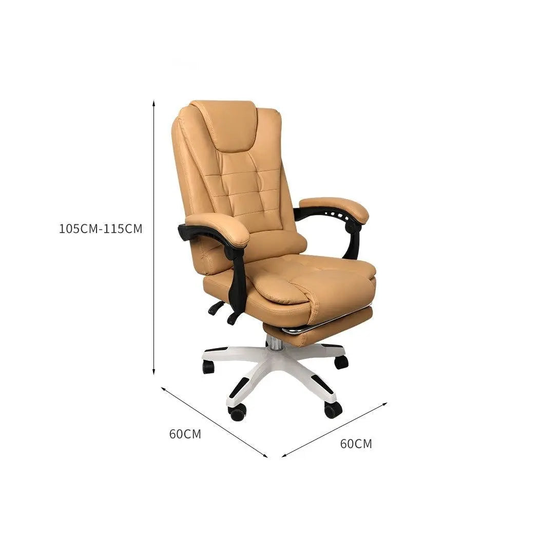 Gaming Chair Office Computer Seat Racing PU Leather Executive Footrest Racer Deals499