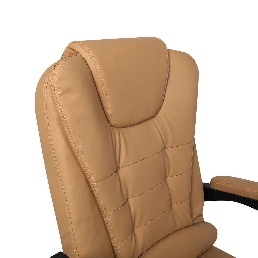 Gaming Chair Office Computer Seat Racing PU Leather Executive Footrest Racer Deals499
