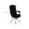 Gaming Chair Office Computer Seat Racing PU Leather Executive Racer Recliner Black without footrest Deals499