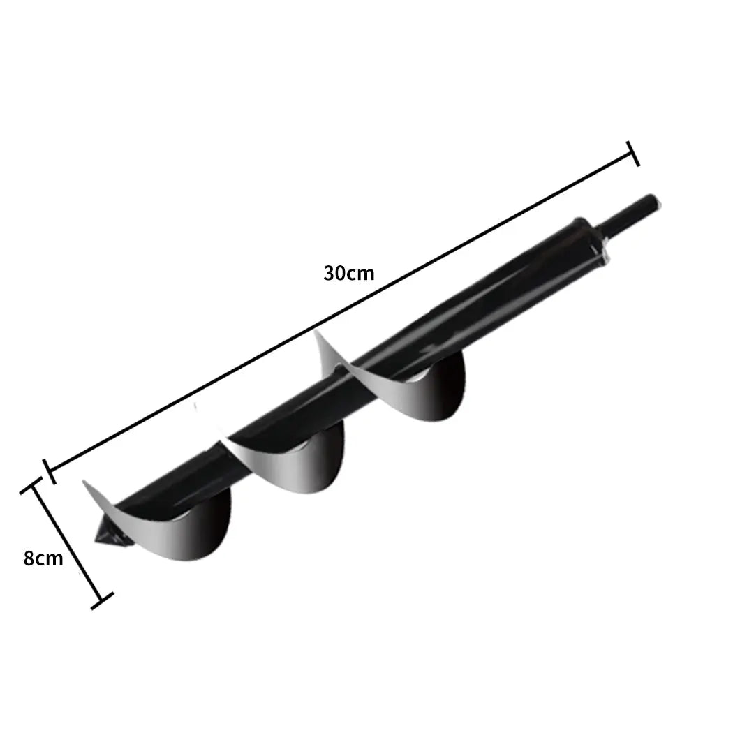 Garden Auger Drill Spiral Earth Bit Power Post Hole Digger Planter ?80 x300mm Deals499