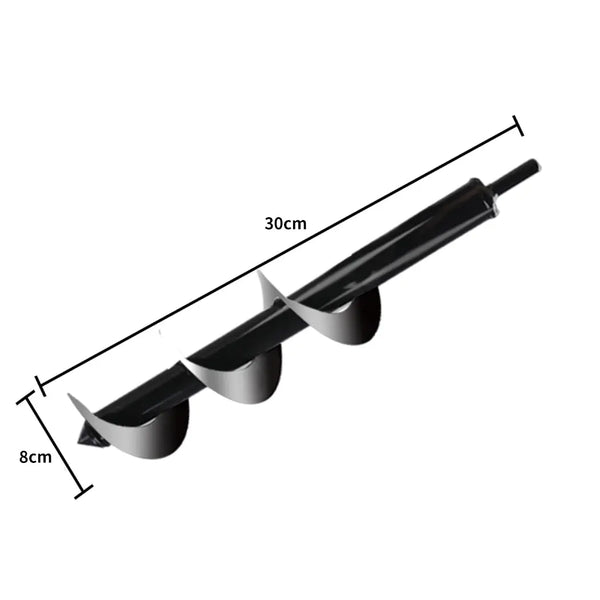 Garden Auger Drill Spiral Earth Bit Power Post Hole Digger Planter ?80 x300mm Deals499