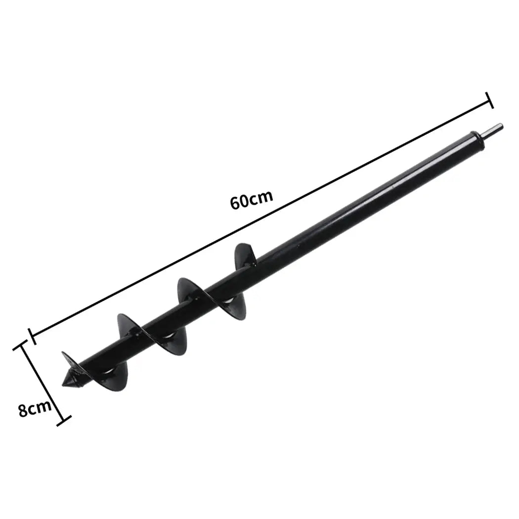 Garden Auger Drill Spiral Earth Bit Power Post Hole Digger Planter ?80 x600mm Deals499