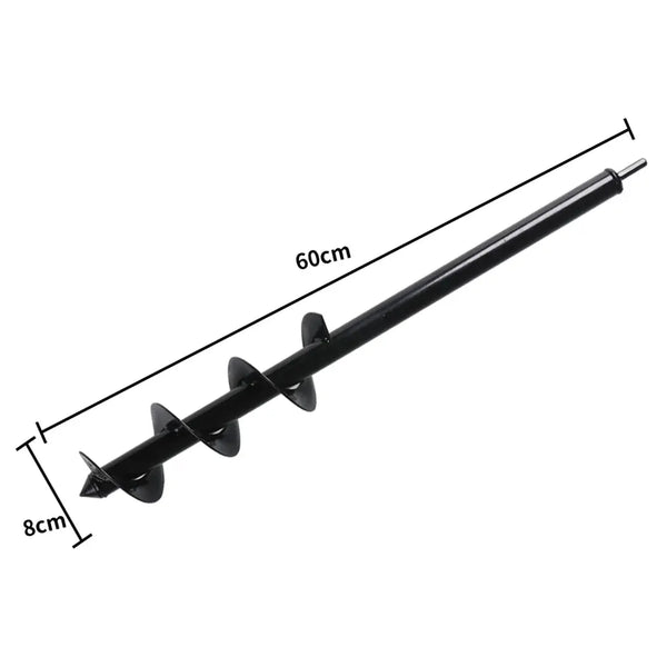 Garden Auger Drill Spiral Earth Bit Power Post Hole Digger Planter ?80 x600mm Deals499