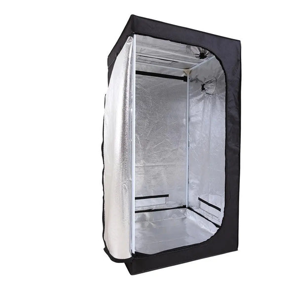 Garden Hydroponics Grow Room Tent Reflective Aluminum Oxford Cloth 75x75x160cm Deals499