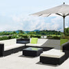 Gardeon 12PC Sofa Set with Storage Cover Outdoor Furniture Wicker Deals499