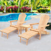 Gardeon 3 Piece Outdoor Beach Chair and Table Set Deals499