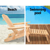 Gardeon 3 Piece Outdoor Beach Chair and Table Set Deals499