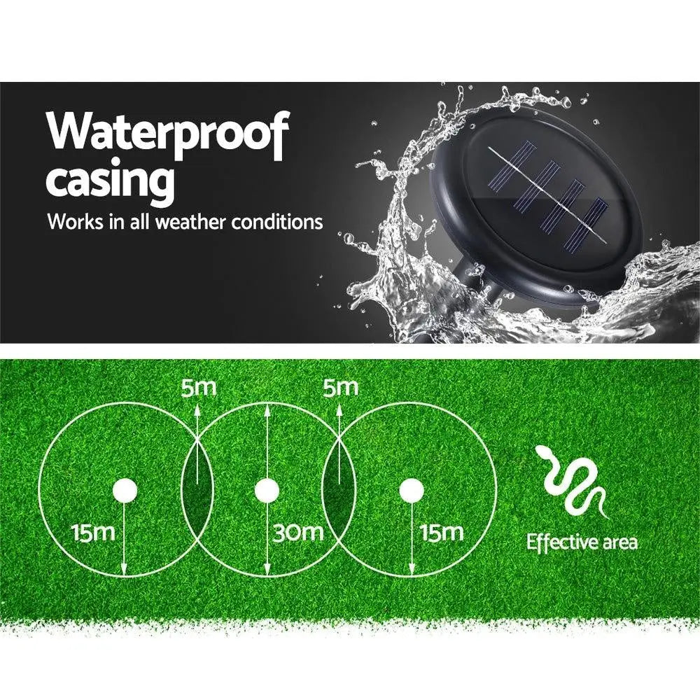 Gardeon 6 X Solar Snake Repeller Powered Snake Repellers Pest Control Deals499