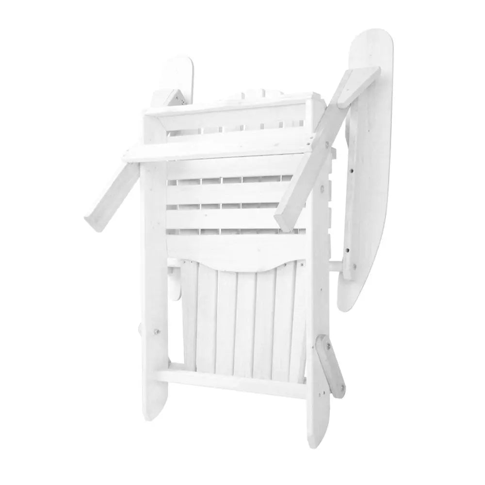 Gardeon Outdoor Furniture Adirondack Chairs Beach Chair Lounge Wooden Patio Garden Deals499