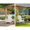 Gardeon Outdoor Furniture Adirondack Chairs Beach Chair Lounge Wooden Patio Garden Deals499